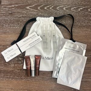 Le Mieux 10 Piece Lot With Eye Envy, Love My Brows & Proferm Neck Countour Mask!